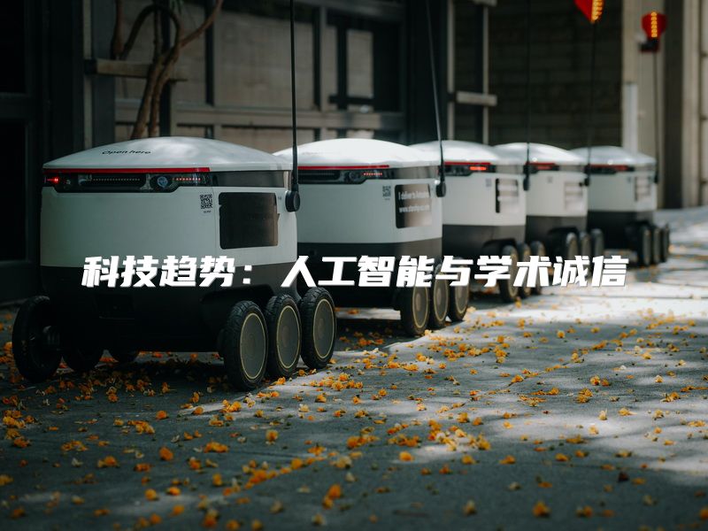 科技趋势：人工智能与学术诚信
