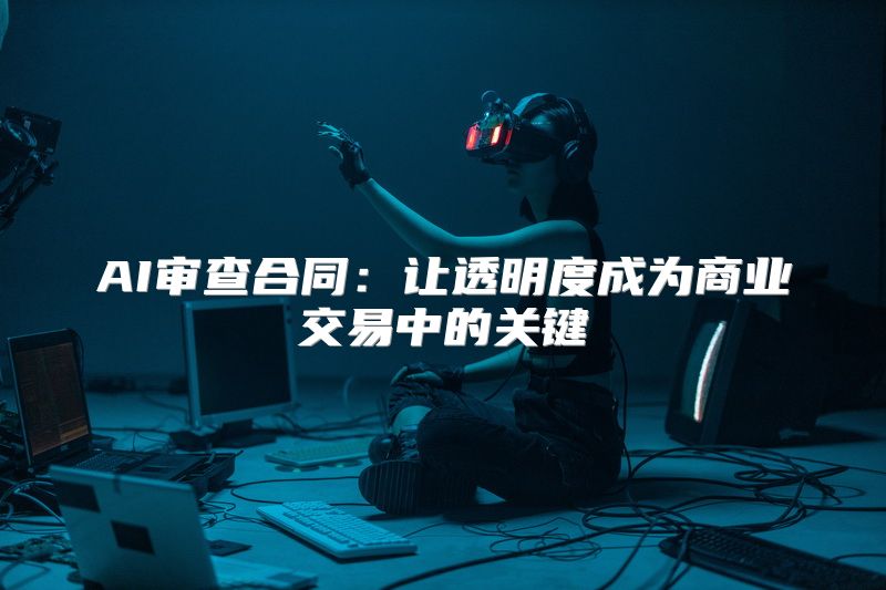 AI审查合同：让透明度成为商业交易中的关键