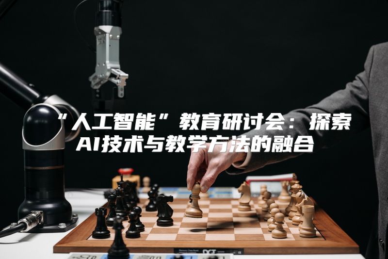 “人工智能”教育研讨会：探索AI技术与教学方法的融合