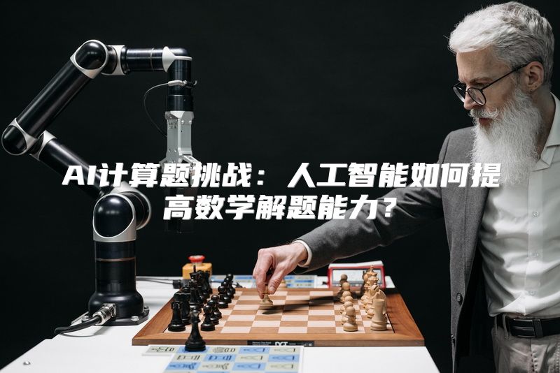AI计算题挑战：人工智能如何提高数学解题能力？