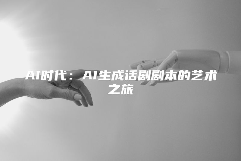 AI时代：AI生成话剧剧本的艺术之旅
