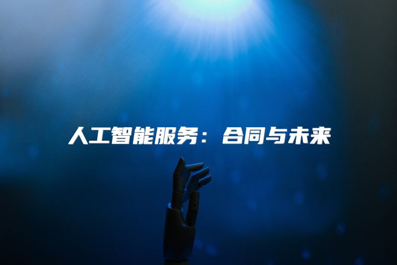 人工智能服务：合同与未来