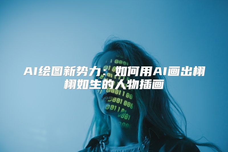 AI绘图新势力：如何用AI画出栩栩如生的人物插画