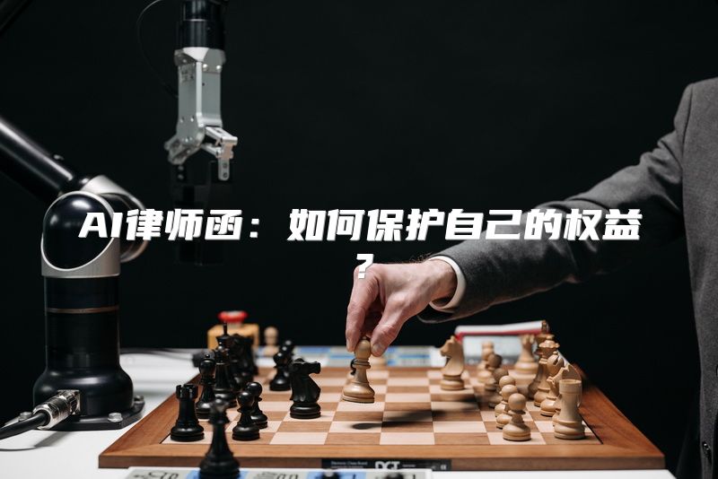 AI律师函：如何保护自己的权益？