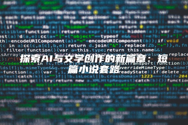 探索AI与文学创作的新篇章：短篇小说套路