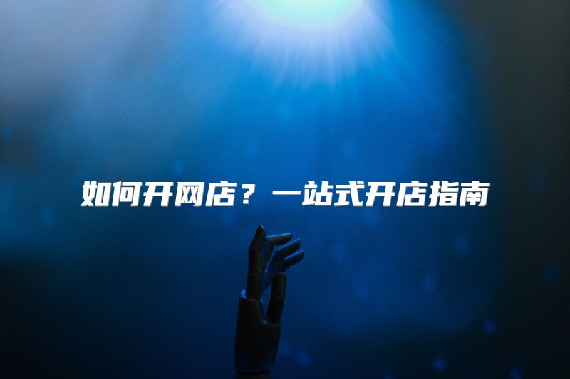 如何开网店？一站式开店指南