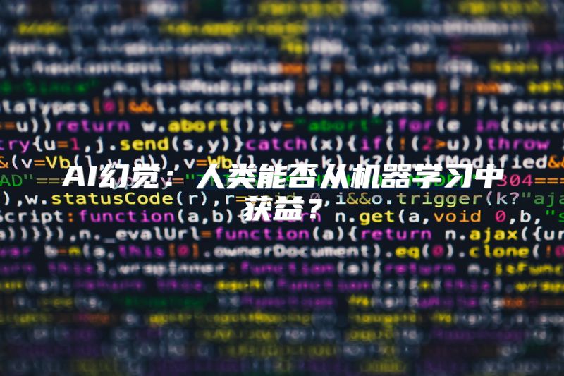 AI幻觉：人类能否从机器学习中获益？