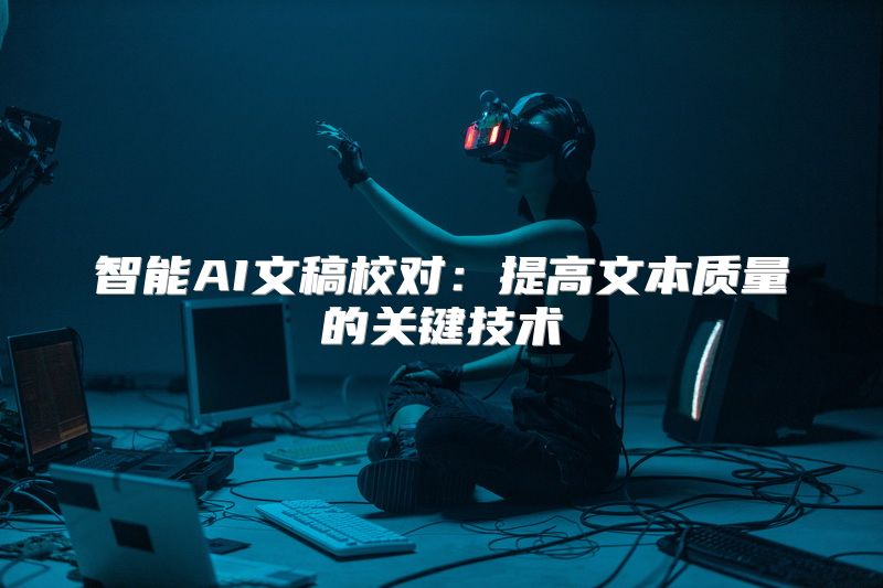智能AI文稿校对：提高文本质量的关键技术