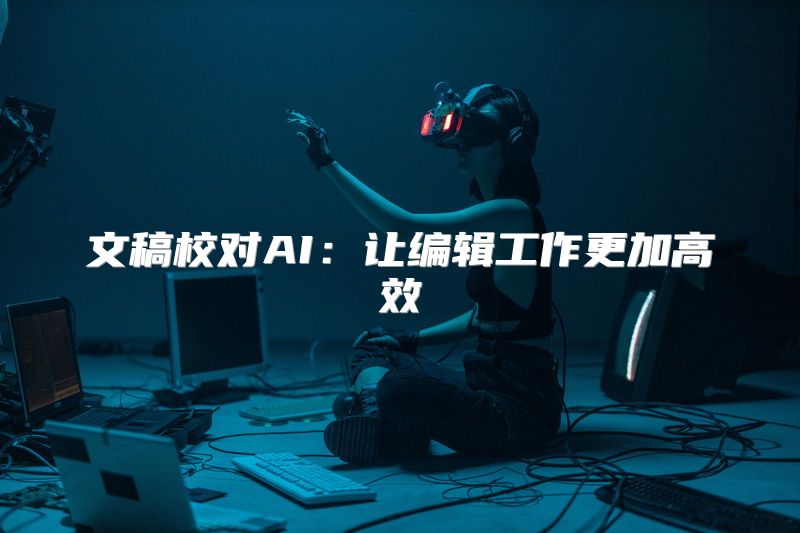 文稿校对AI：让编辑工作更加高效