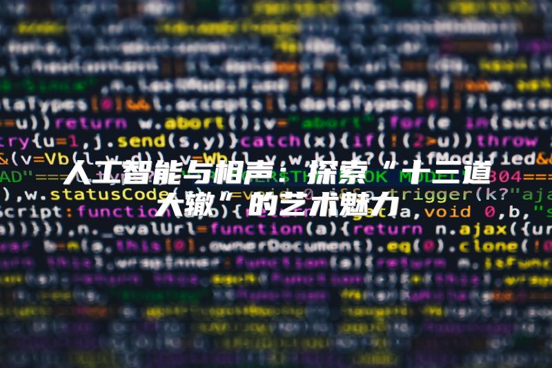 人工智能与相声：探索“十三道大辙”的艺术魅力
