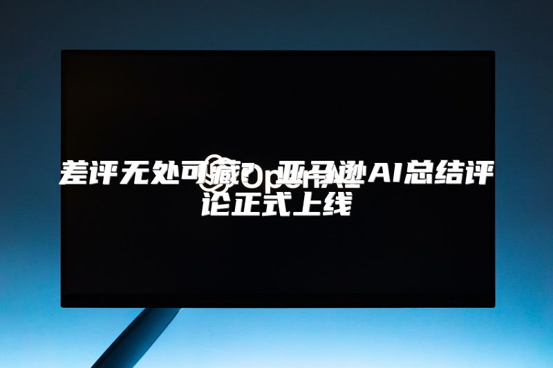 差评无处可藏? 亚马逊AI总结评论正式上线