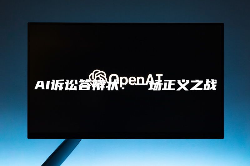 AI诉讼答辩状：一场正义之战