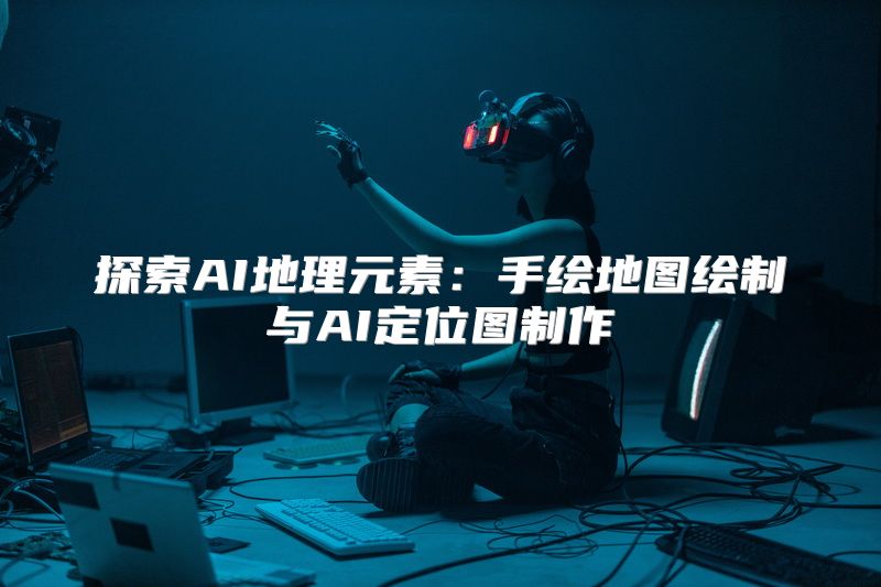 探索AI地理元素：手绘地图绘制与AI定位图制作