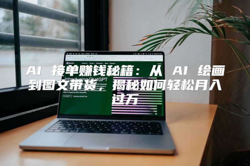 AI 接单赚钱秘籍：从 AI 绘画到图文带货，揭秘如何轻松月入过万