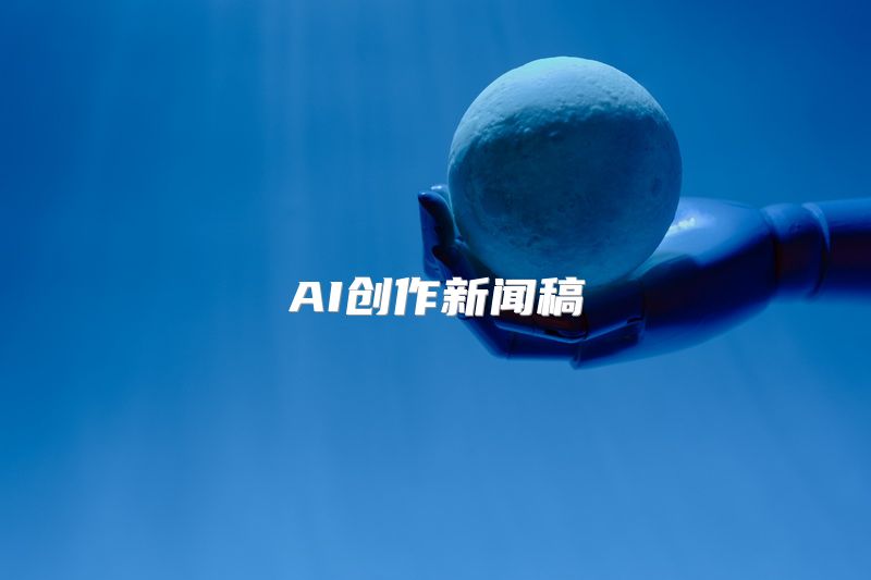 AI创作新闻稿
