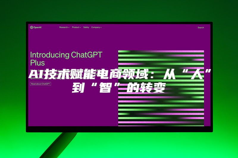 AI技术赋能电商领域：从“人”到“智”的转变