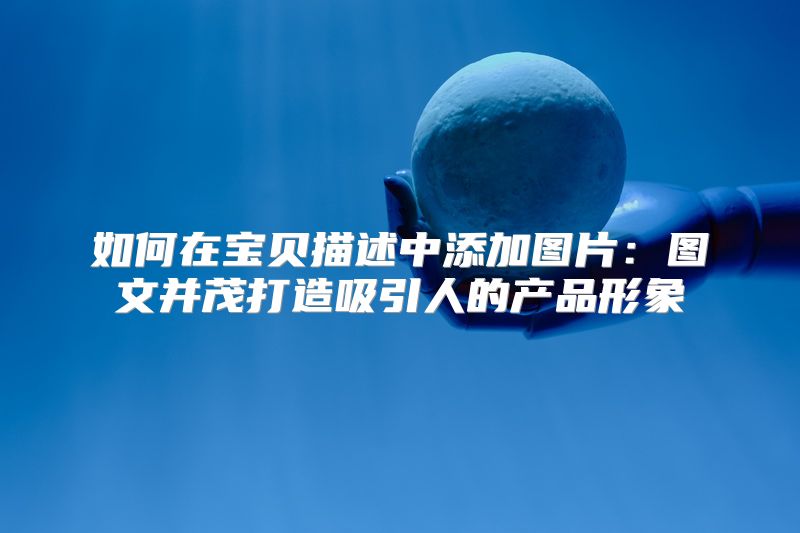 如何在宝贝描述中添加图片：图文并茂打造吸引人的产品形象
