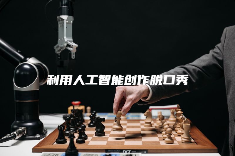 利用人工智能创作脱口秀