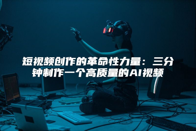 短视频创作的革命性力量：三分钟制作一个高质量的AI视频