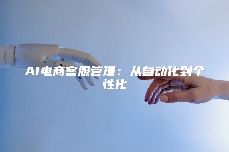 AI电商客服管理：从自动化到个性化