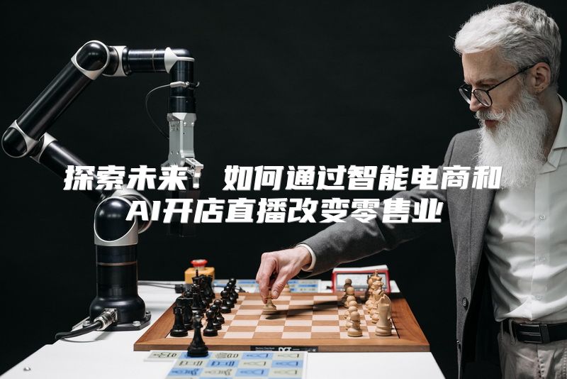 探索未来：如何通过智能电商和AI开店直播改变零售业