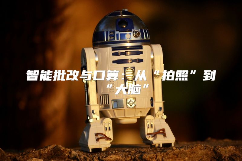 智能批改与口算：从“拍照”到“大脑”