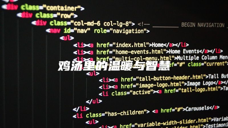 鸡汤里的温暖与智慧