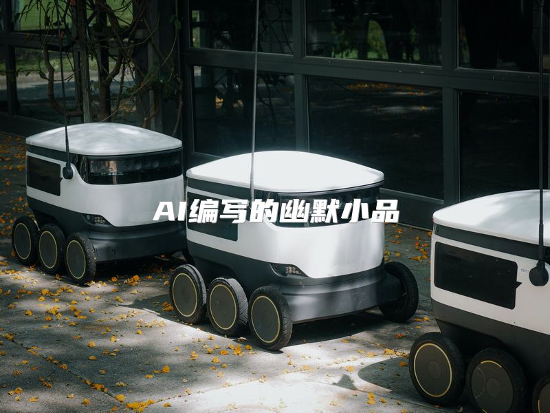 AI编写的幽默小品
