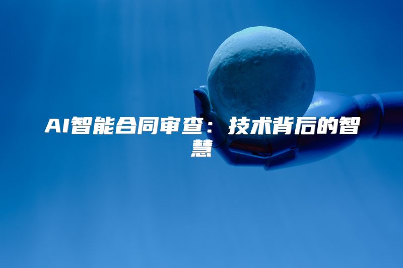 AI智能合同审查：技术背后的智慧