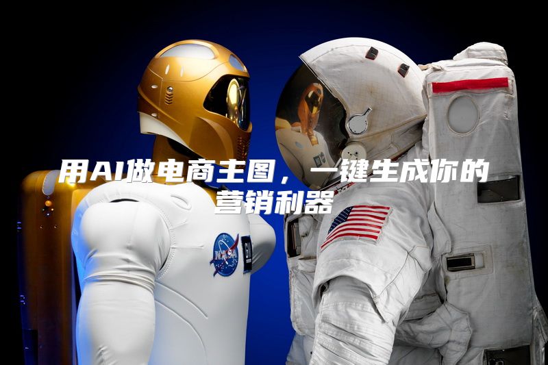 用AI做电商主图，一键生成你的营销利器