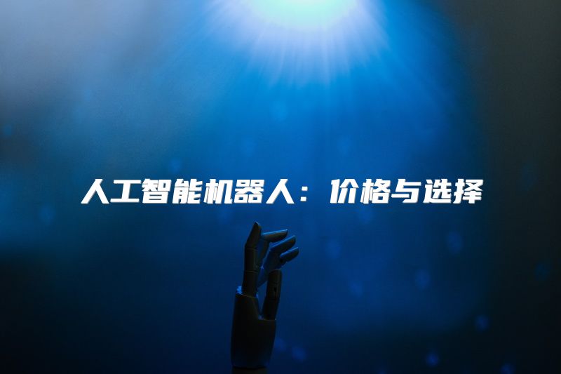 人工智能机器人：价格与选择