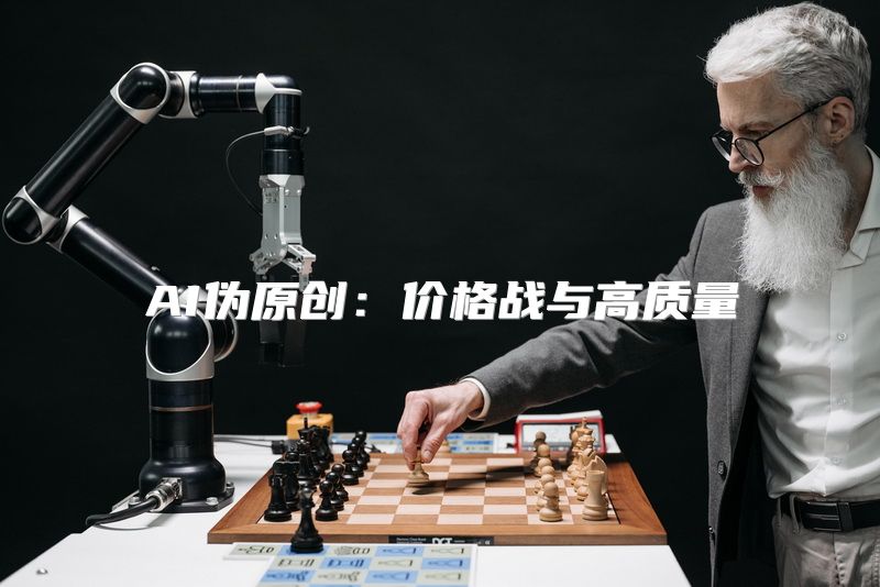 AI伪原创：价格战与高质量
