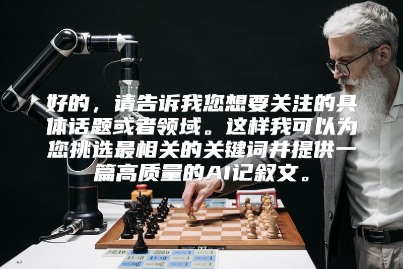 好的，请告诉我您想要关注的具体话题或者领域。这样我可以为您挑选最相关的关键词并提供一篇高质量的AI记叙文。
