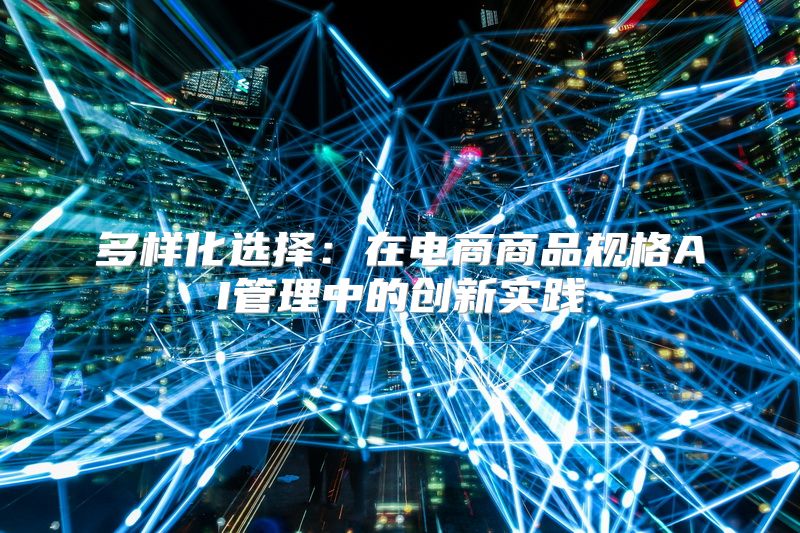 多样化选择：在电商商品规格AI管理中的创新实践
