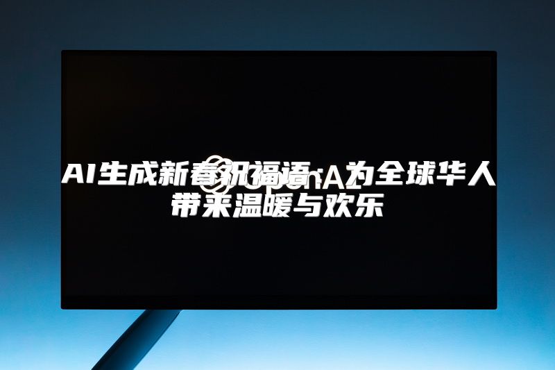 AI生成新春祝福语：为全球华人带来温暖与欢乐