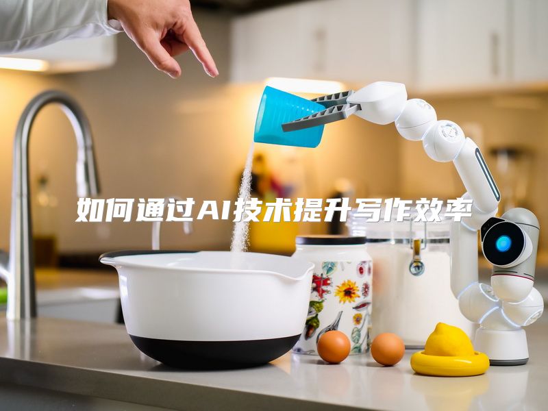 如何通过AI技术提升写作效率