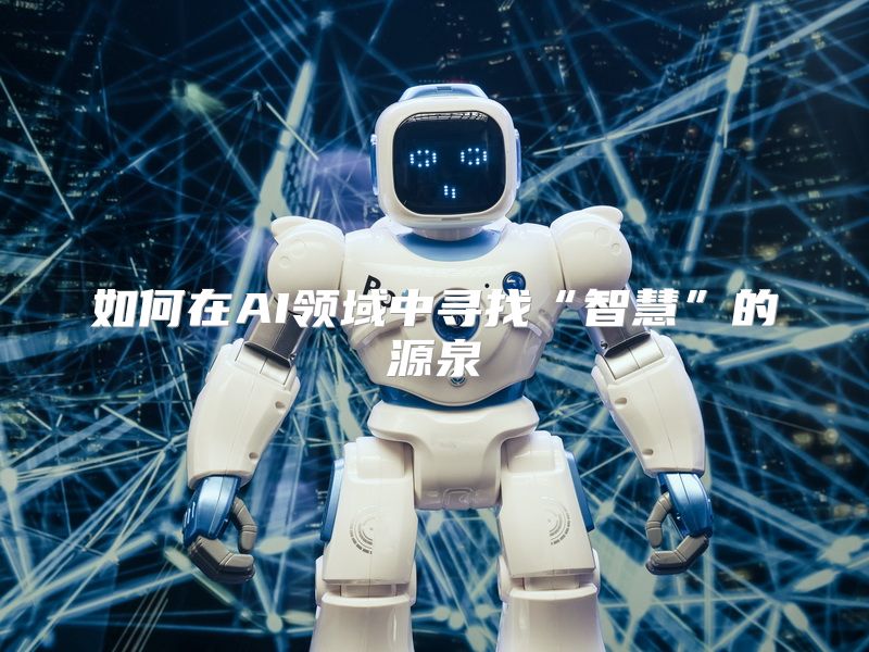 如何在AI领域中寻找“智慧”的源泉