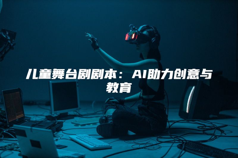 儿童舞台剧剧本：AI助力创意与教育