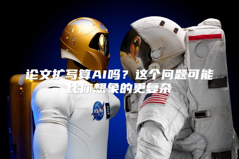 论文扩写算AI吗？这个问题可能比你想象的更复杂
