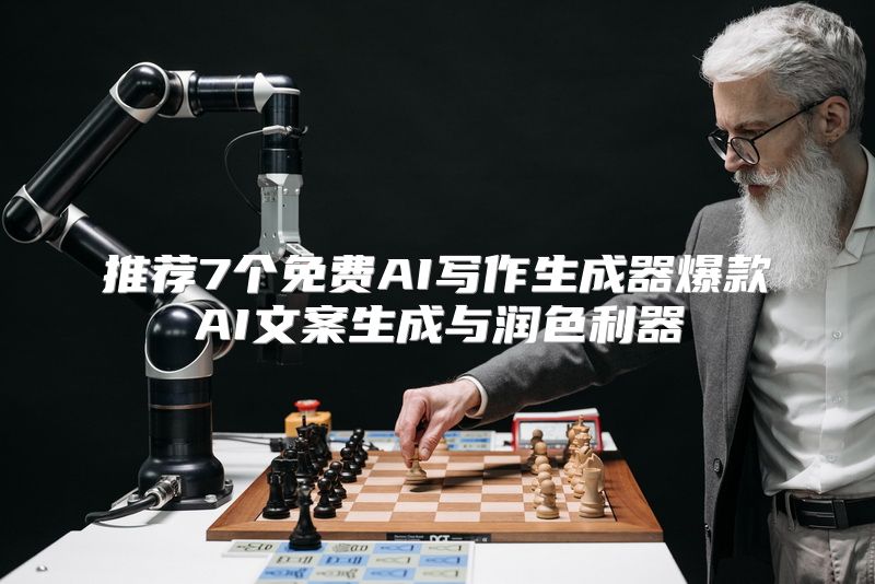推荐7个免费AI写作生成器爆款AI文案生成与润色利器