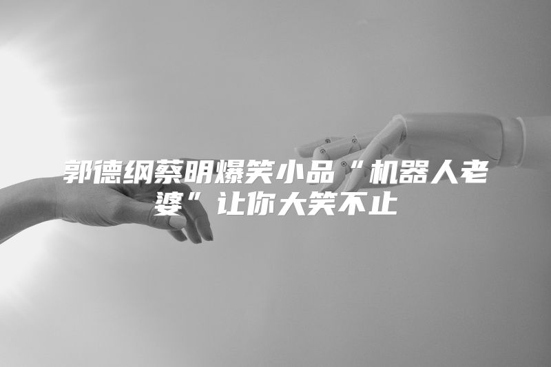 郭德纲蔡明爆笑小品“机器人老婆”让你大笑不止