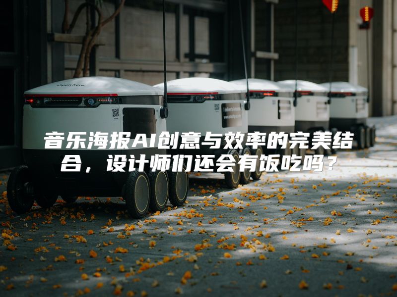 音乐海报AI创意与效率的完美结合，设计师们还会有饭吃吗？