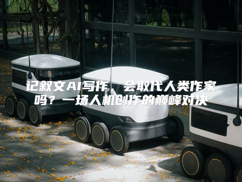 记叙文AI写作，会取代人类作家吗？一场人机创作的巅峰对决