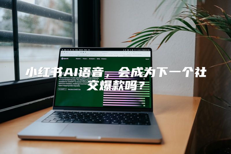 小红书AI语音，会成为下一个社交爆款吗？