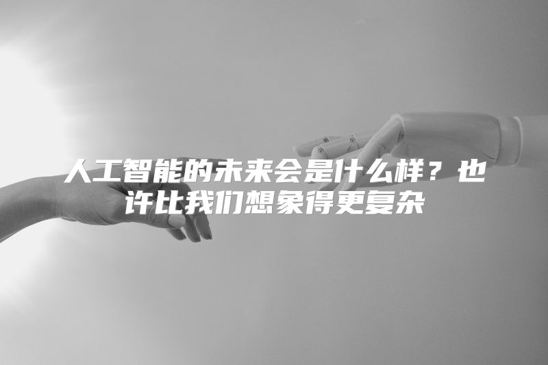 人工智能的未来会是什么样？也许比我们想象得更复杂