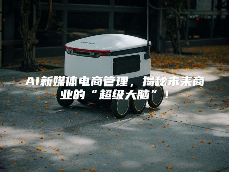 AI新媒体电商管理，揭秘未来商业的“超级大脑”！