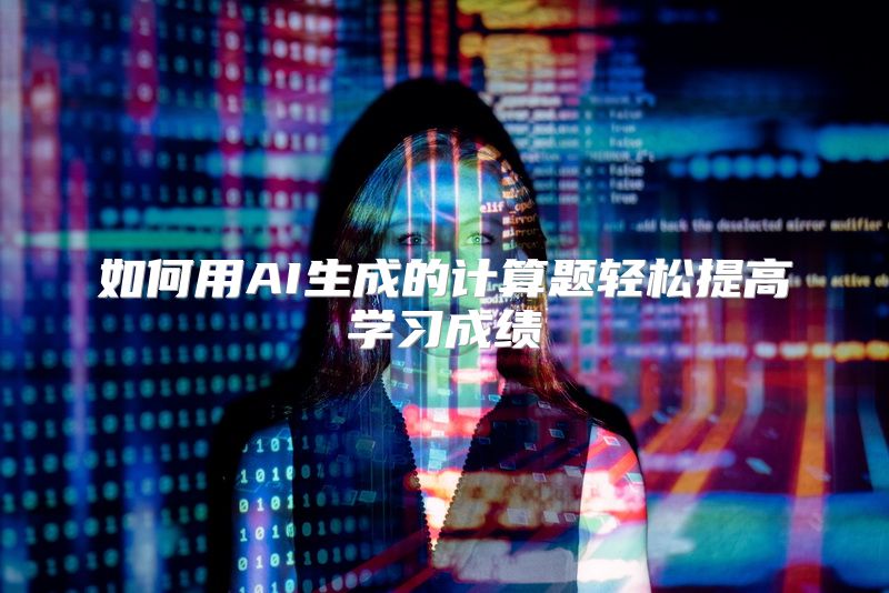 如何用AI生成的计算题轻松提高学习成绩
