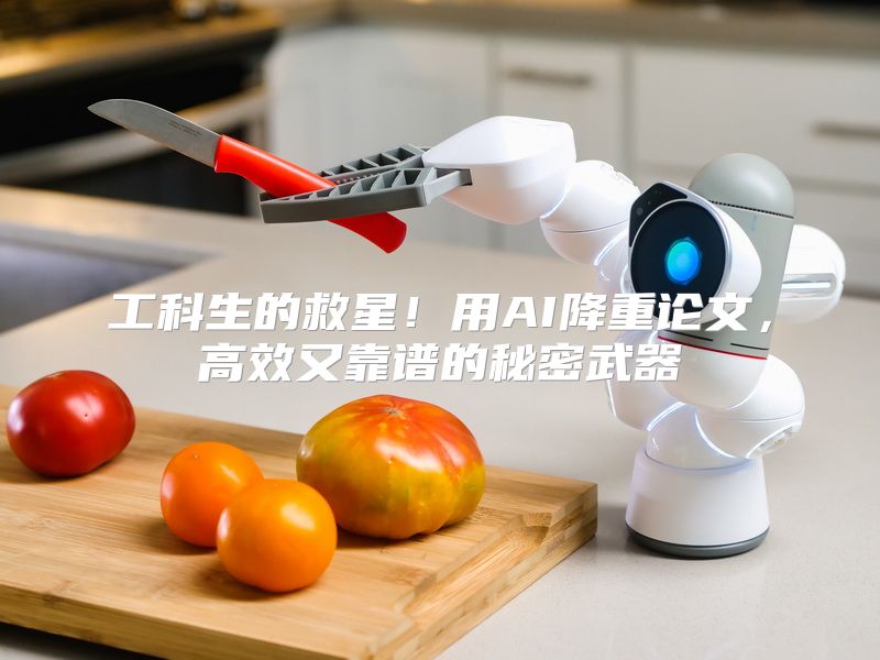 工科生的救星！用AI降重论文，高效又靠谱的秘密武器
