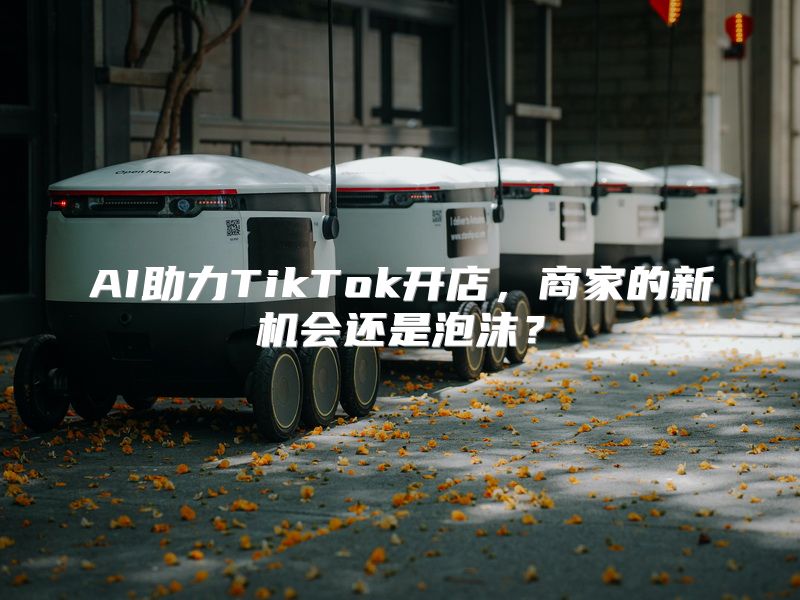 AI助力TikTok开店，商家的新机会还是泡沫？