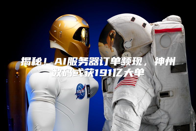 揭秘！AI服务器订单频现，神州数码或获191亿大单